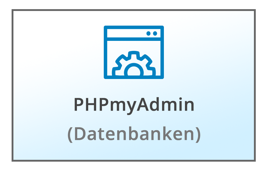 PHPmyAdmin - Datenbank-Verwaltung